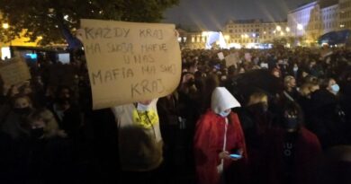 Protesty w całej Polsce fot. tenpoznan.pl