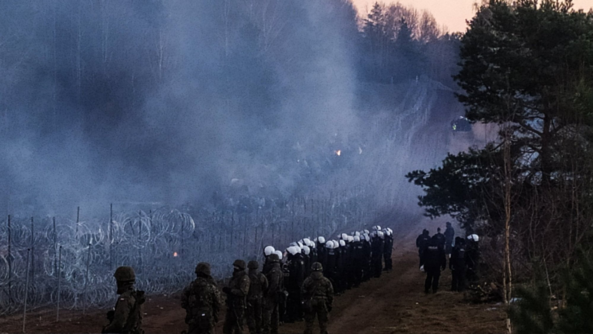 granica polsko-białoruska fot. policja