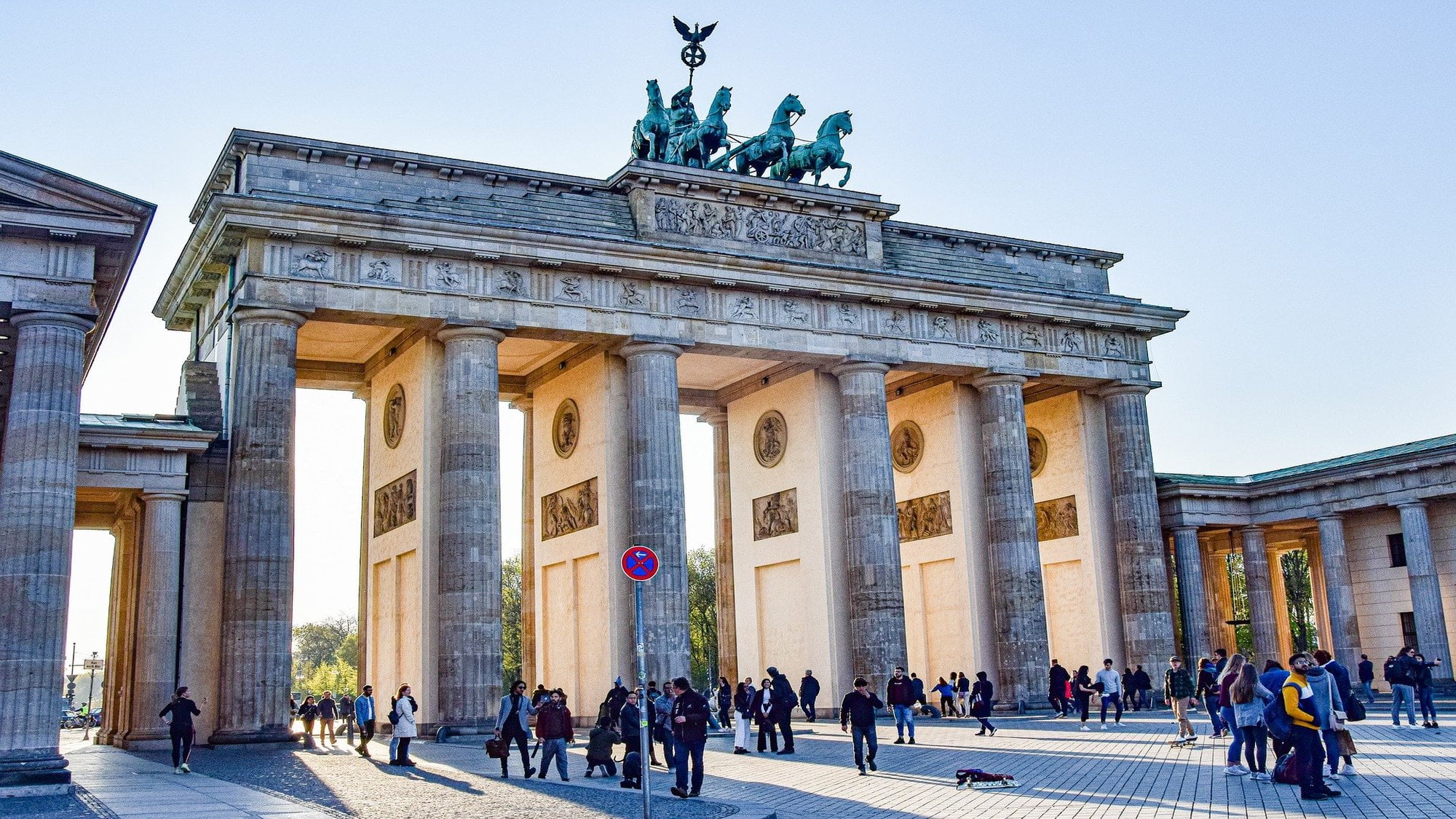 Berlin, Brama Brandenburska fot. nikolaus_bader, pixabay