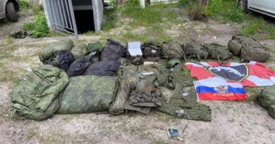 wyposażenie rosyjskich żołnierzy fot. Sztab Generalny Sił Zbrojnych Ukrainy