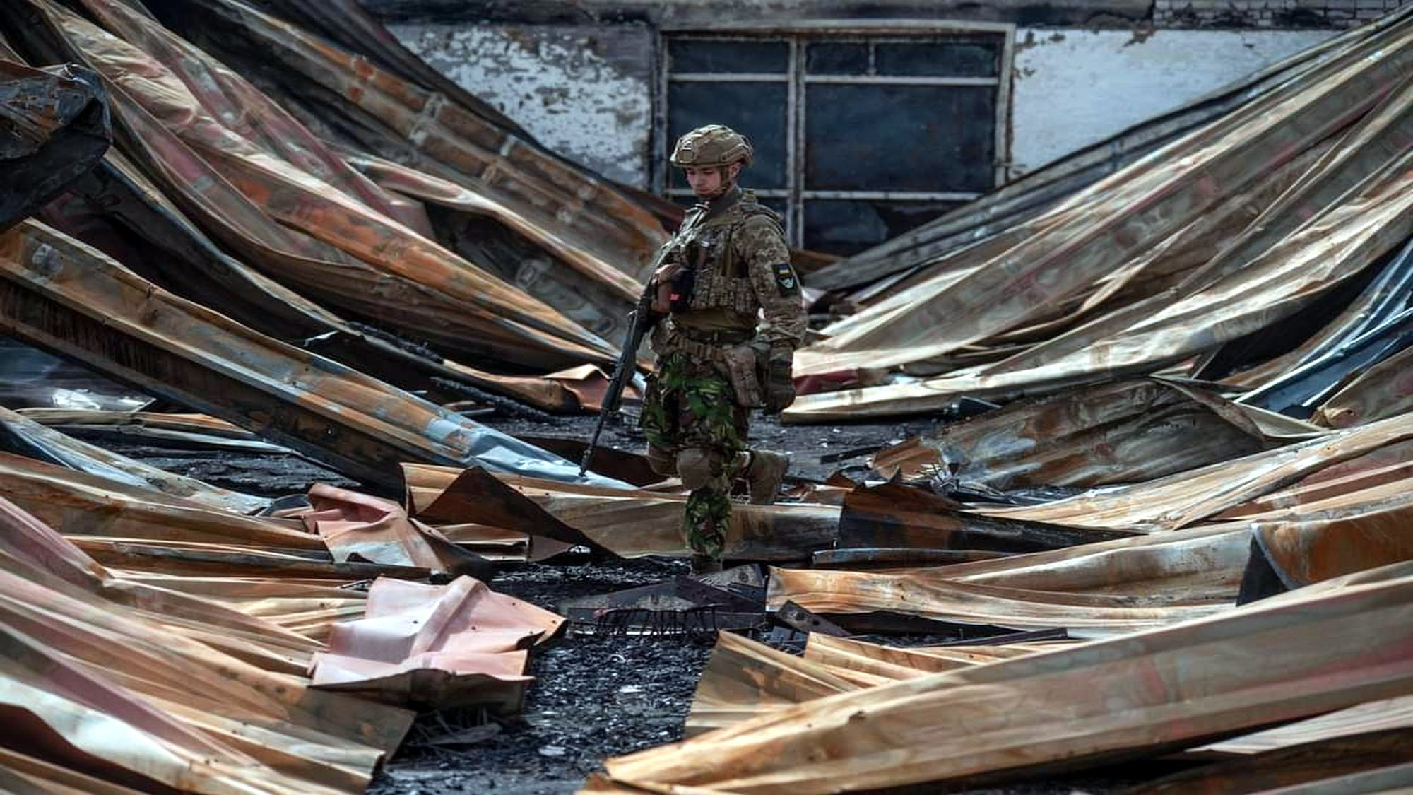 zniszczenia podczas wojny fot. Sztab Generalny Sił Zbrojnych Ukrainy