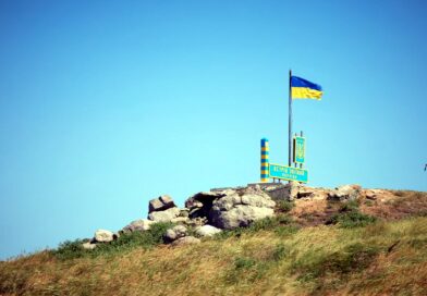 Wyspa Węży fot. prezydent Ukrainy