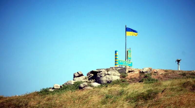Wyspa Węży fot. prezydent Ukrainy