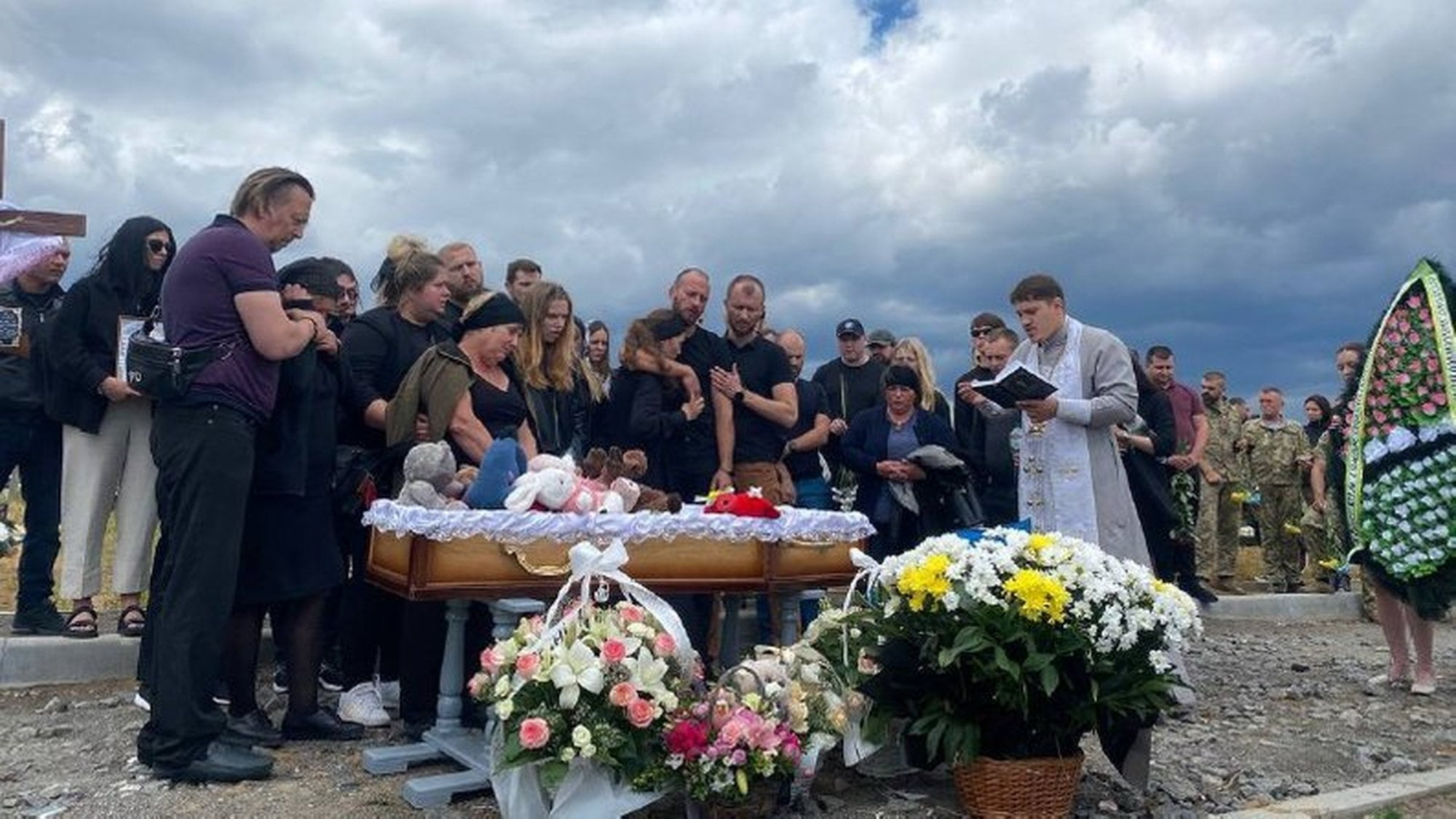 pogrzeb Lizy fot. Ministerstwo Obrony Ukrainy
