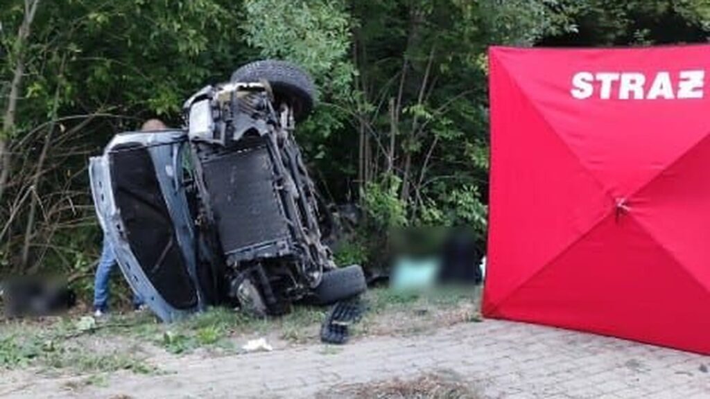 wypadek Zatyle fot. policja Lublin