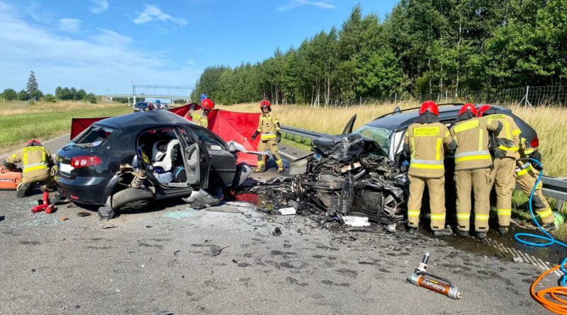 wypadek fot. KM PSP Elbląg